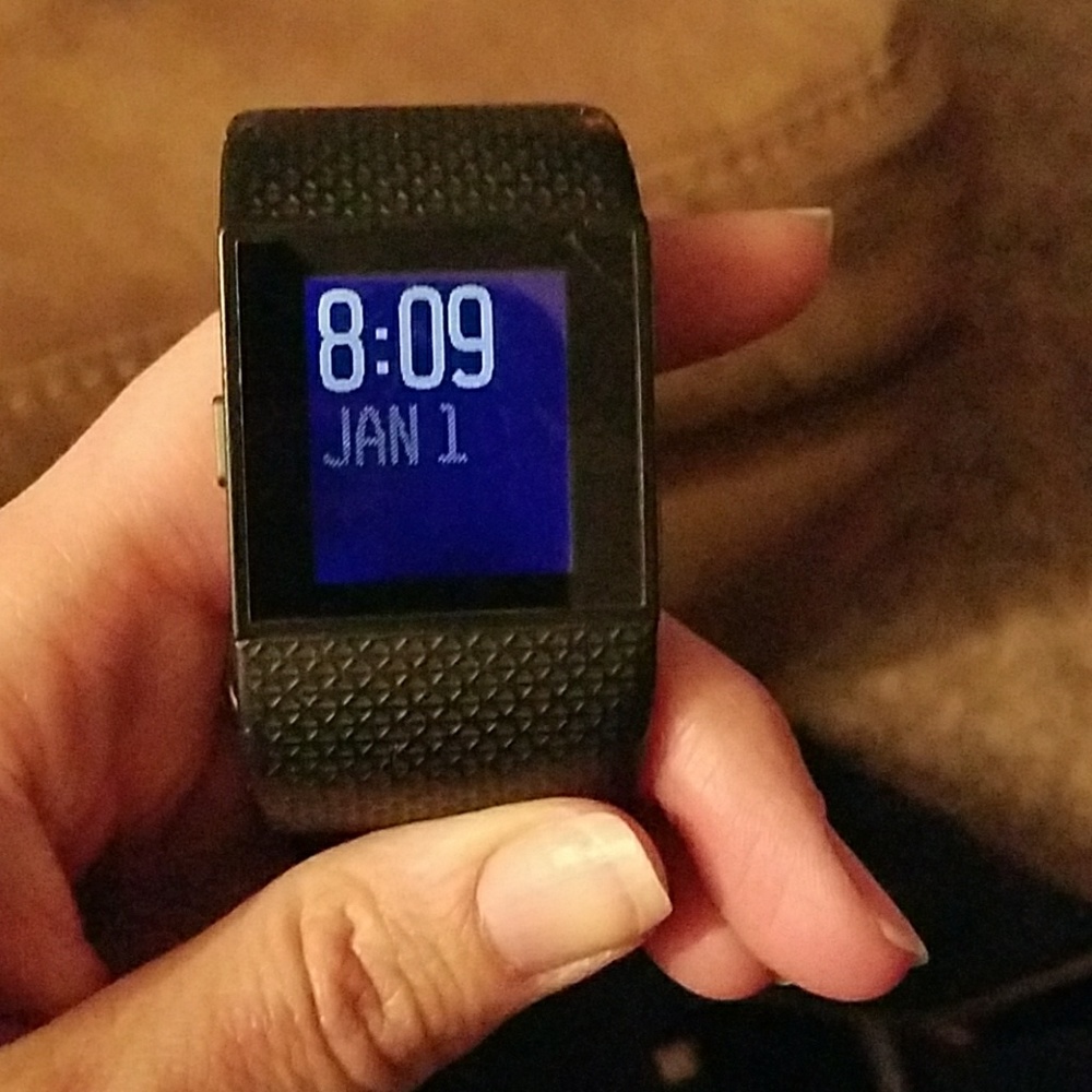 Used Fitbit Surge -Size small.